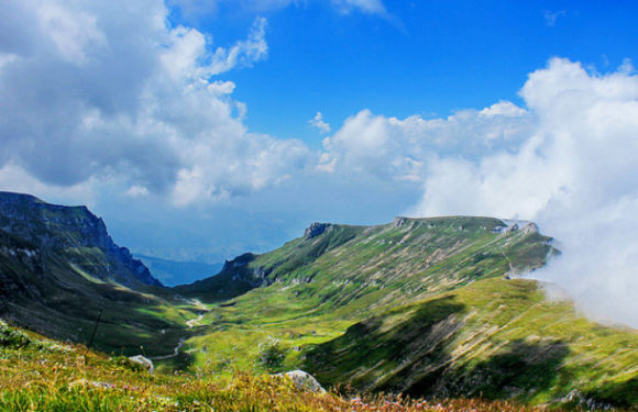 Las Montañas de Carpatos Rumania